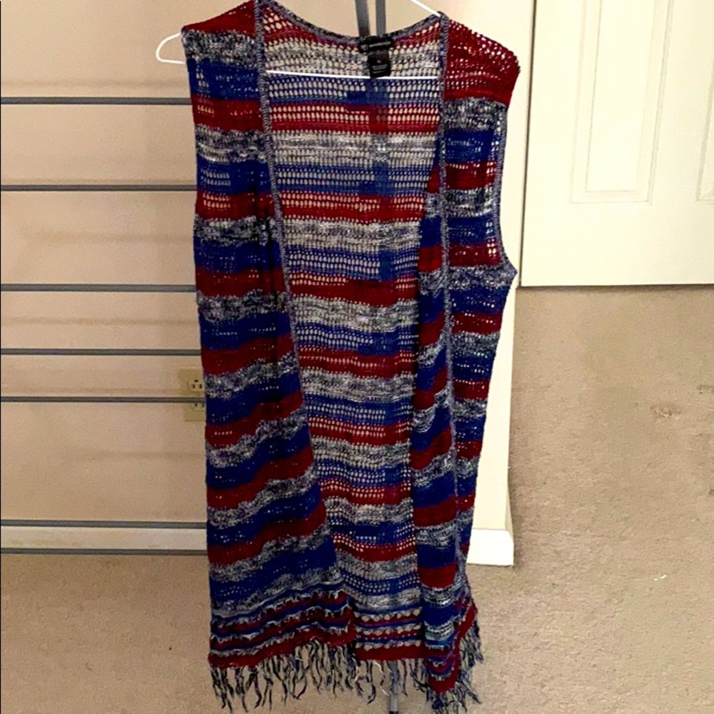 Adorable women’s duster/vest sz XL new directions